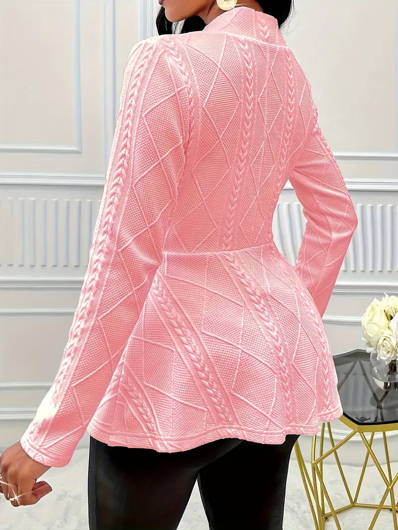 Savannah – Elegant Knitted Blazer