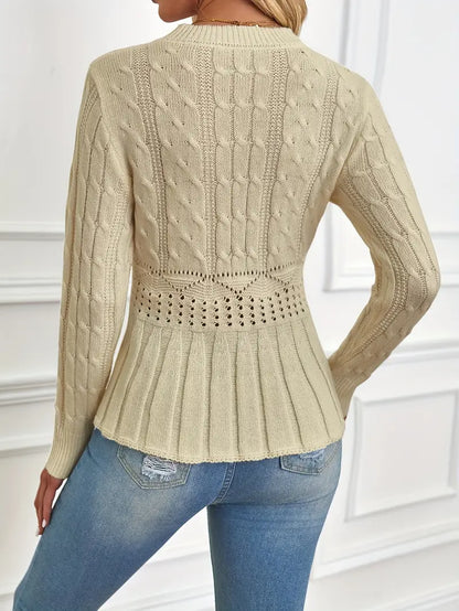 Roya - Elegant Knitted Sweater