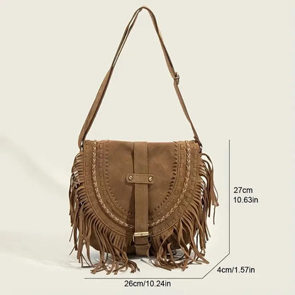 Gene – Suede Shoulder Bag