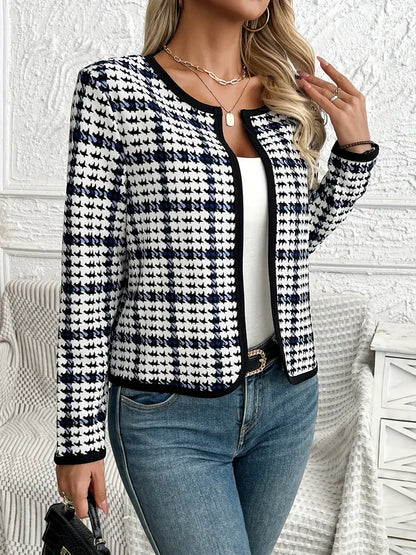 Maggy - Elegant Open Front Jacket