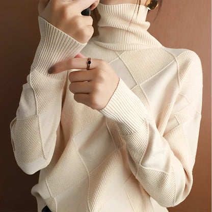 Julie - Cashmere Turtleneck Sweater