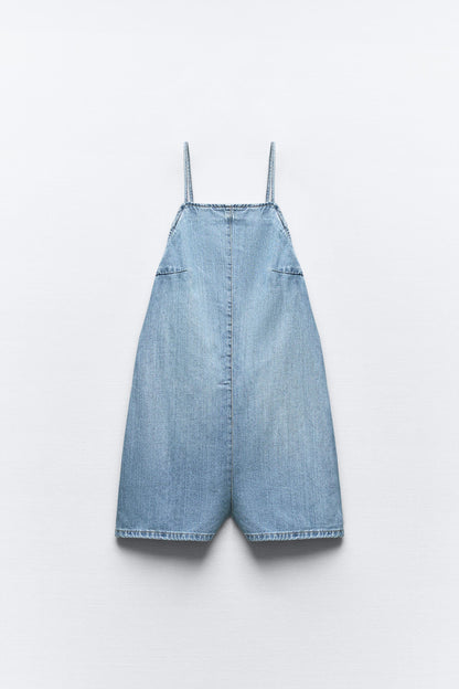 Alesana – Sexy Backless Denim Jumpsuit