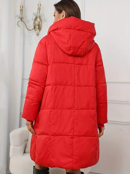 Mandy – Long Puffer Jacket with Hood