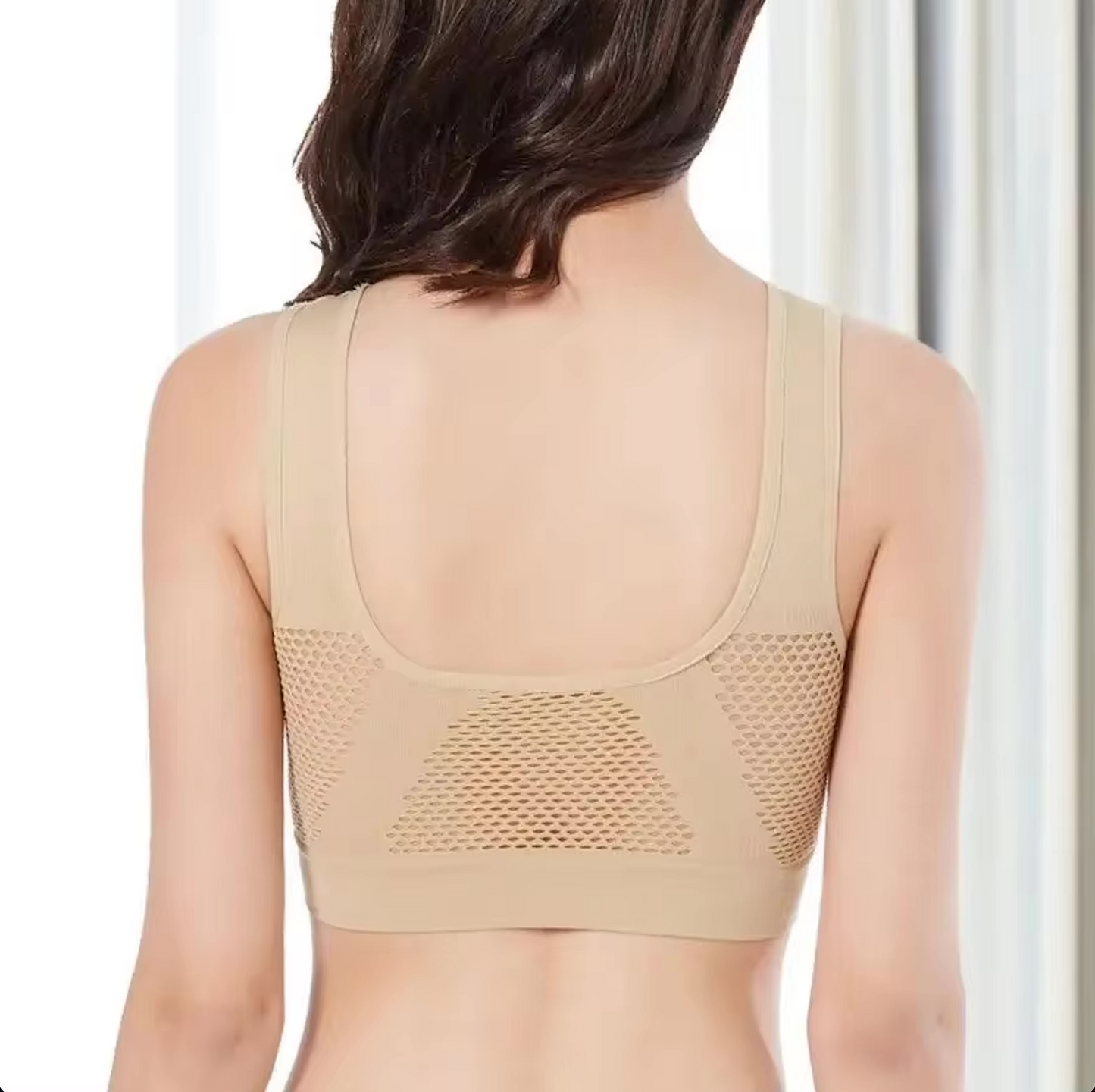 Viela – Seamless Mesh Sports Bra