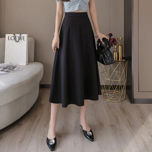 Osanna – Elegant High Waist Midi Skirt