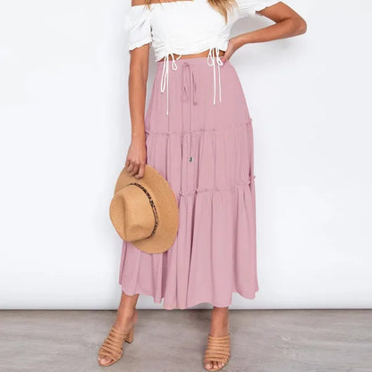 Drea – Midi Tiered Skirt