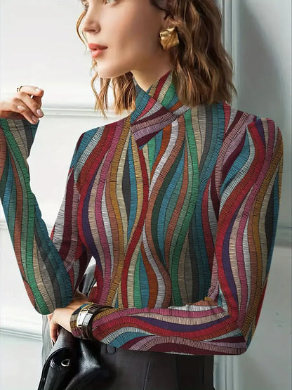 Arden – Vibrant Turtleneck Sweater