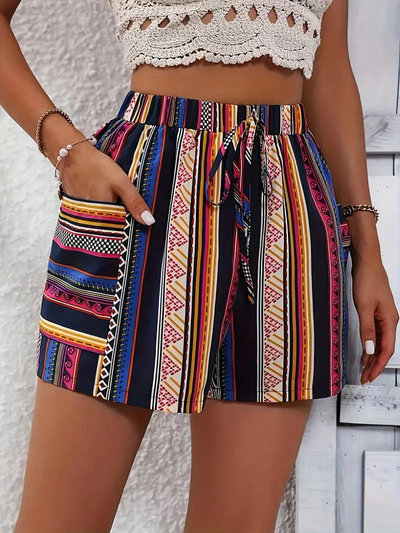 Alexa – Striped Shorts