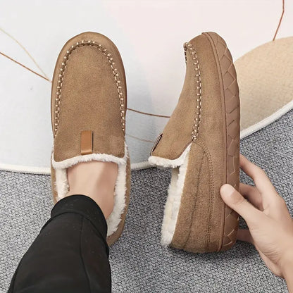 Maxell - Cozy fleece-lined loafers