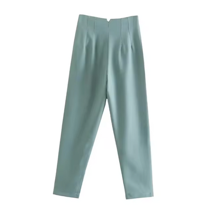 Mary – Elegant High-Waisted Trousers