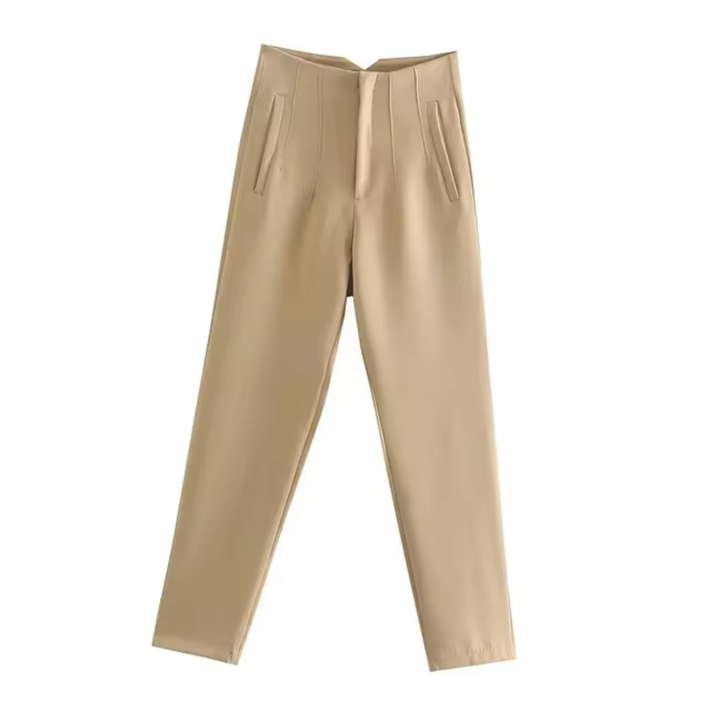 Mary – Elegant High-Waisted Trousers