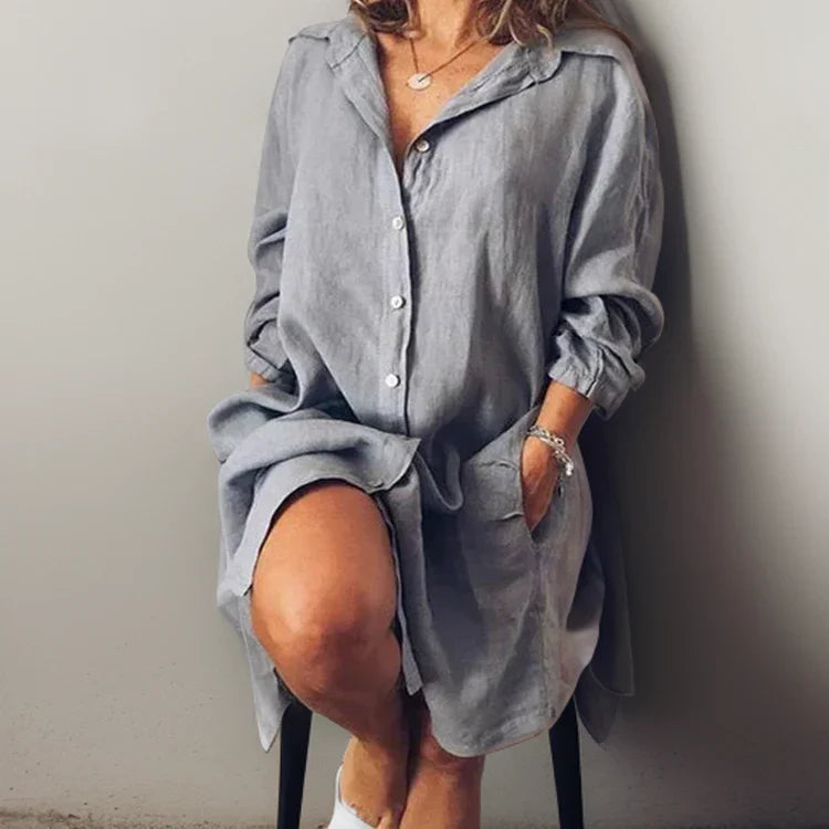 Edith – Stylish Shirt Dress