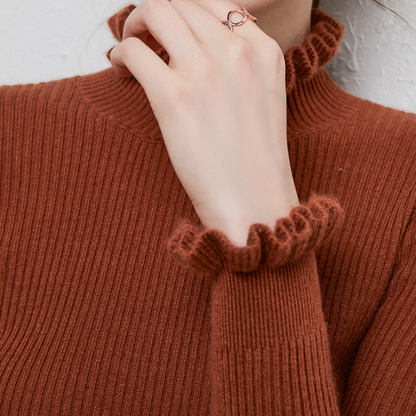 Cherry | Fashionable and casual winter sweater