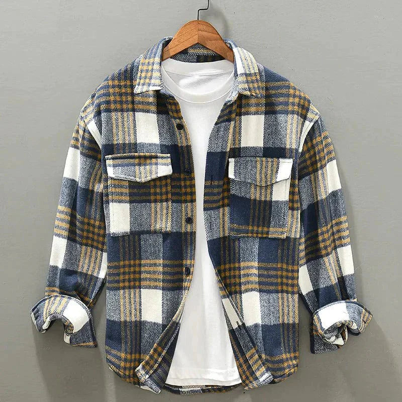 Trevor – Checked Cotton Shirt