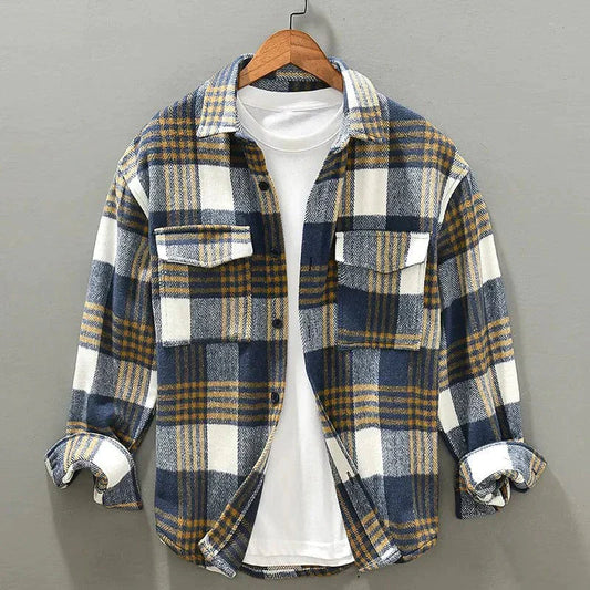 Trevor – Checked Cotton Shirt