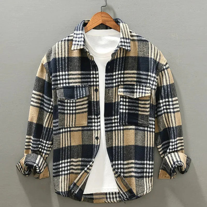 Trevor – Checked Cotton Shirt