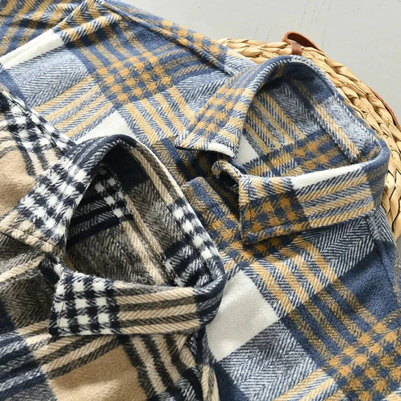 Trevor – Checked Cotton Shirt