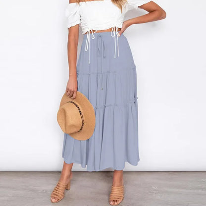 Drea – Midi Tiered Skirt