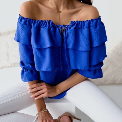 Lani - Off shoulder Layered Top