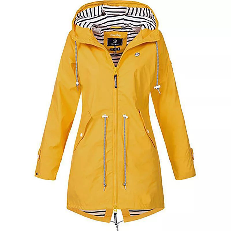 Naila – Hooded Windproof Coat