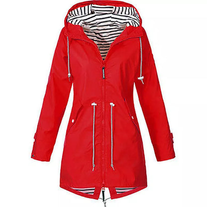 Naila – Hooded Windproof Coat