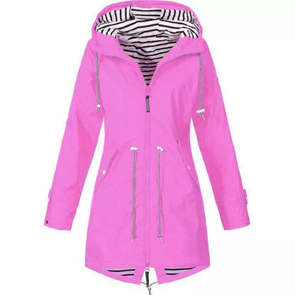 Naila – Hooded Windproof Coat