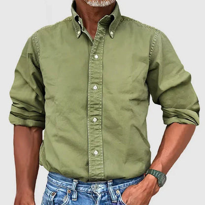 Stanley - Long-sleeved shirt for men