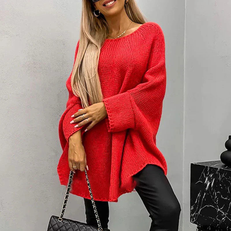 Katrisha – Elegant Loose Knitted Sweater