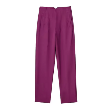 Mary – Elegant High-Waisted Trousers