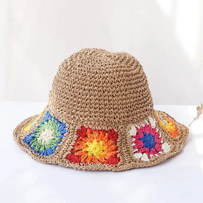 Elora - Summer Flower Knitted Hat