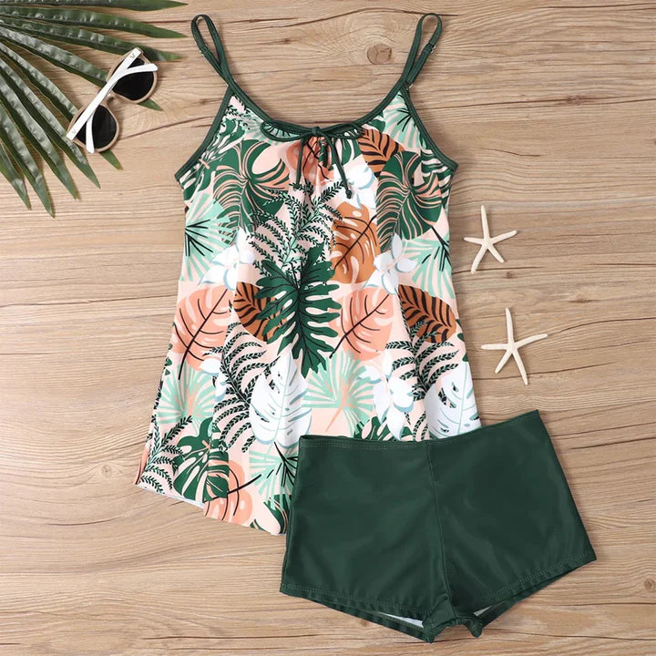Carly - Two Piece Tankini Swimsuit