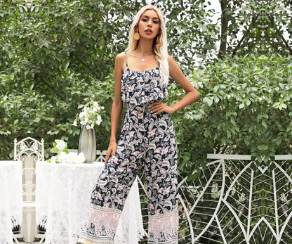 Chiara – Floral Print Jumpsuit