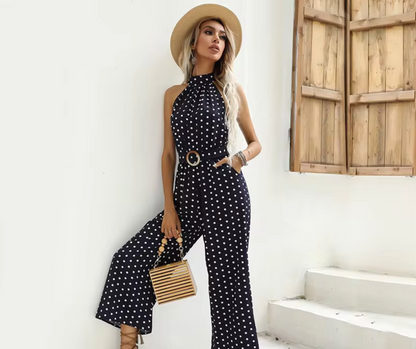 Anselma – Stylish Polka Dot Jumpsuit