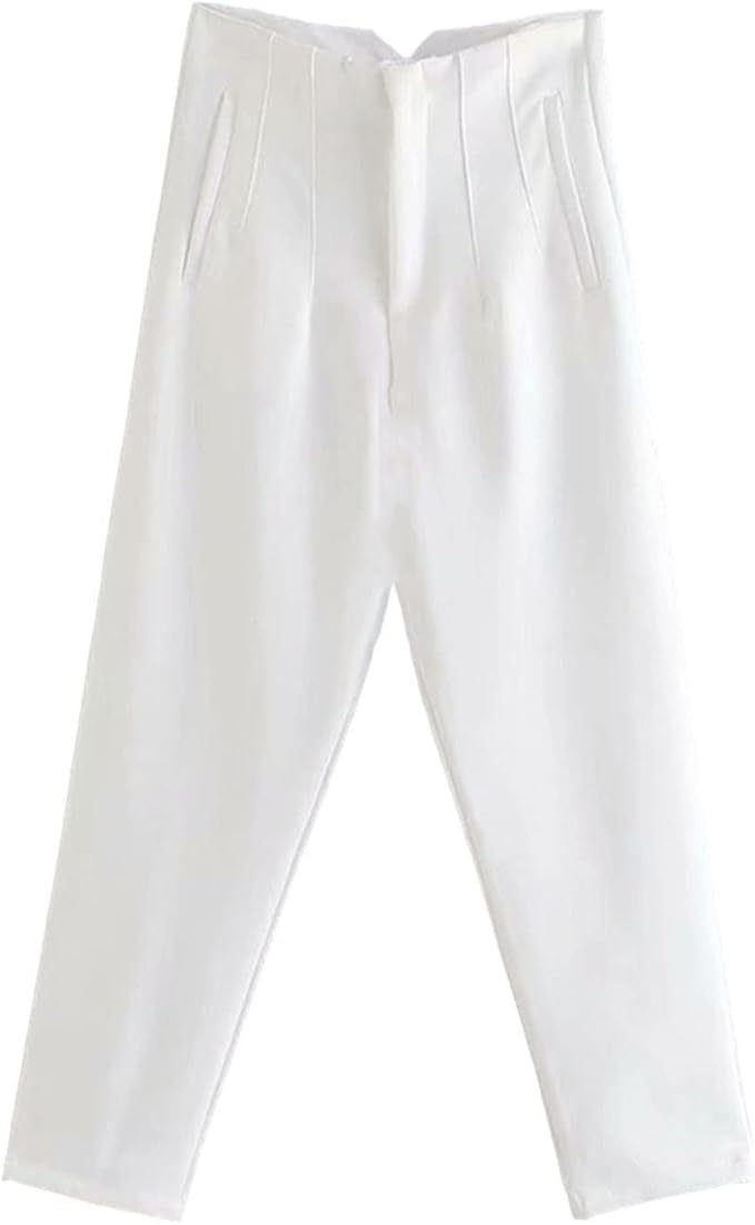 Mary – Elegant High-Waisted Trousers