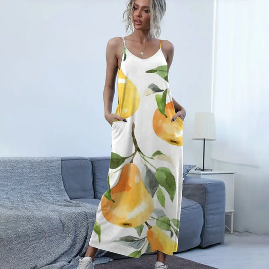 Zena – Sleeveless V-neck Summer Dress