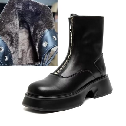 Eeve – Water-Repellent Winter Fur Boots