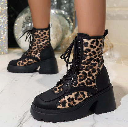 Whitney – High-Quality Boots with Chunky Heels