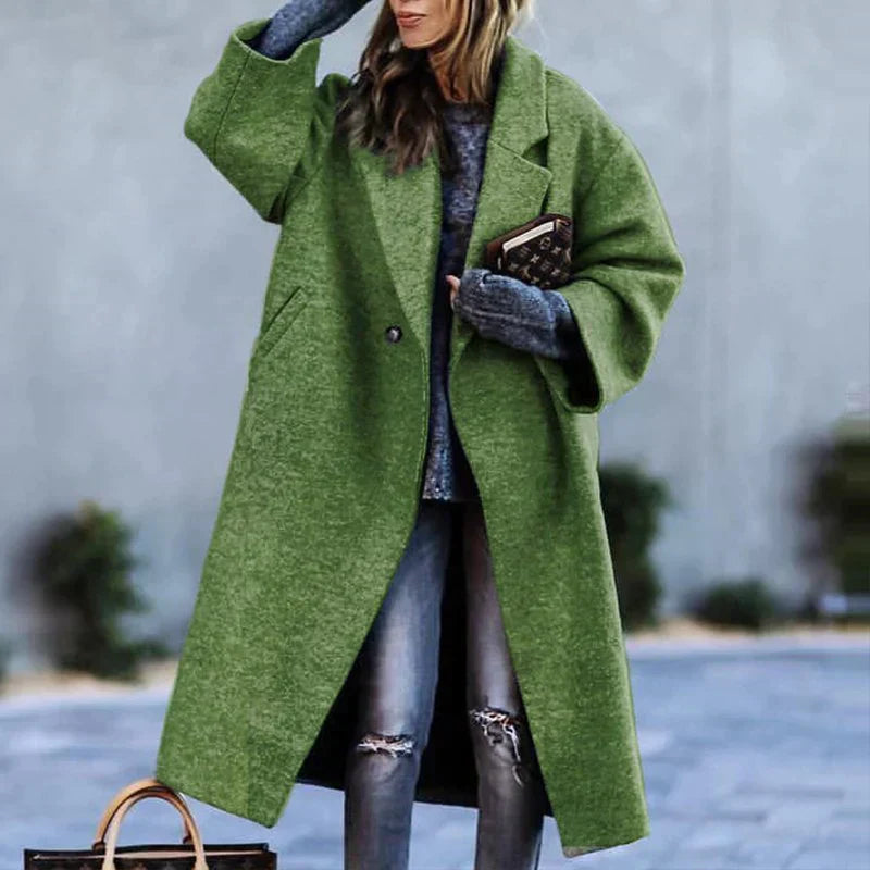 Dimity - Elegant Oversized Wool Coat