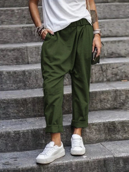 Zora - Casual linen trousers