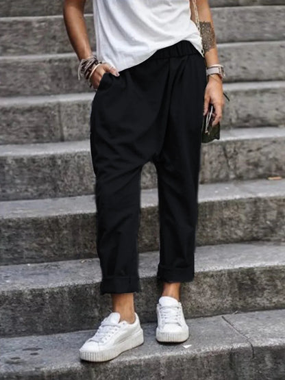 Zora - Casual linen trousers