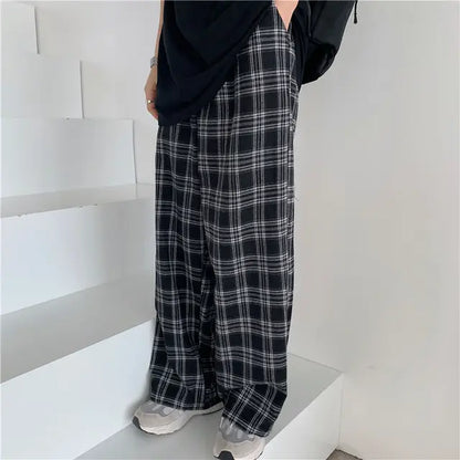 Lilibeth - Plaid Wide Leg Pants