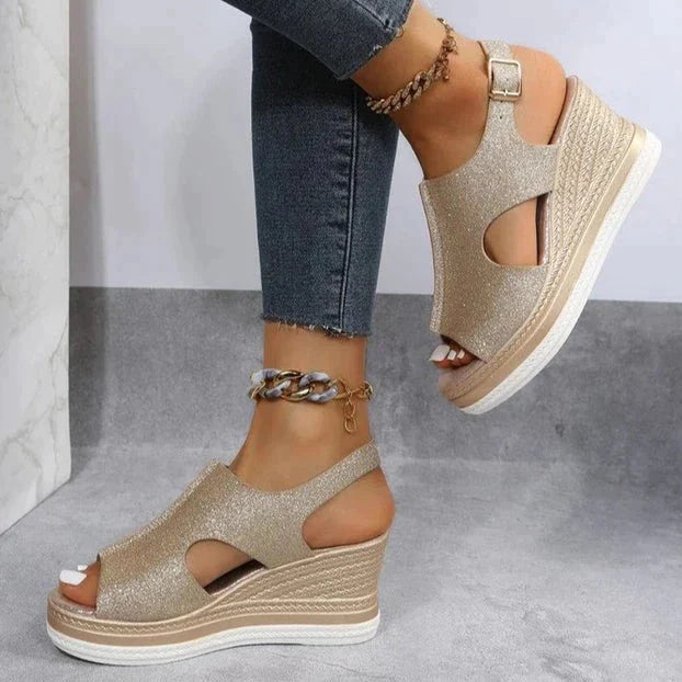 Jill - Orthopedic wedge sandals for summer