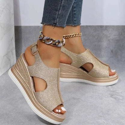 Jill - Orthopedic wedge sandals for summer