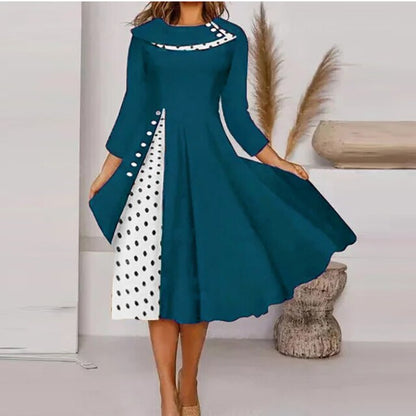 Vittoria - Dress with polka dot print