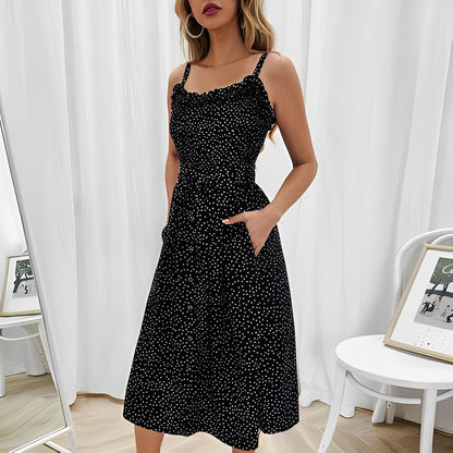 Sofie - Elegant Polka Dot Dress