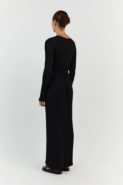 Carilyn - Midi dress with long sleeves
