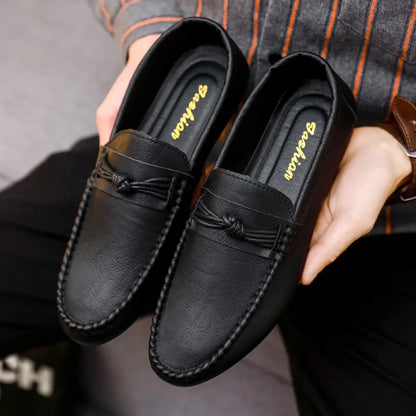 Leandro - Loafers with round toe