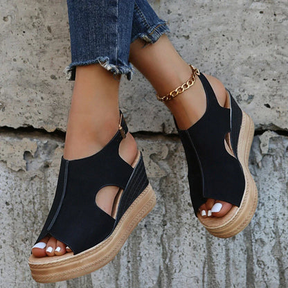 Jill - Orthopedic wedge sandals for summer