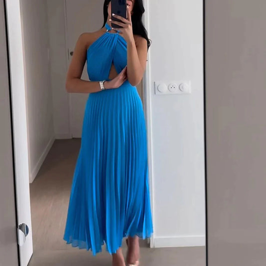 Anouk - Blue elegant dress