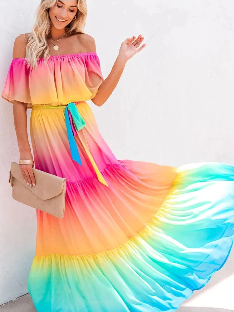 Bright - Multicolour summer dress